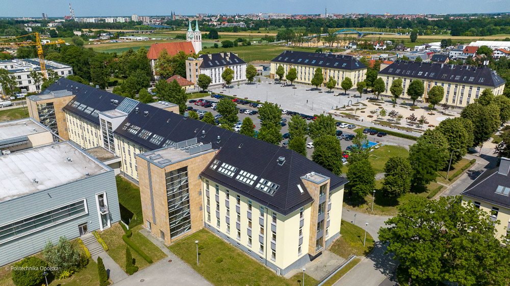Faculty of Physical Education and Physiotherapy at Opole University of Technology - dron photo