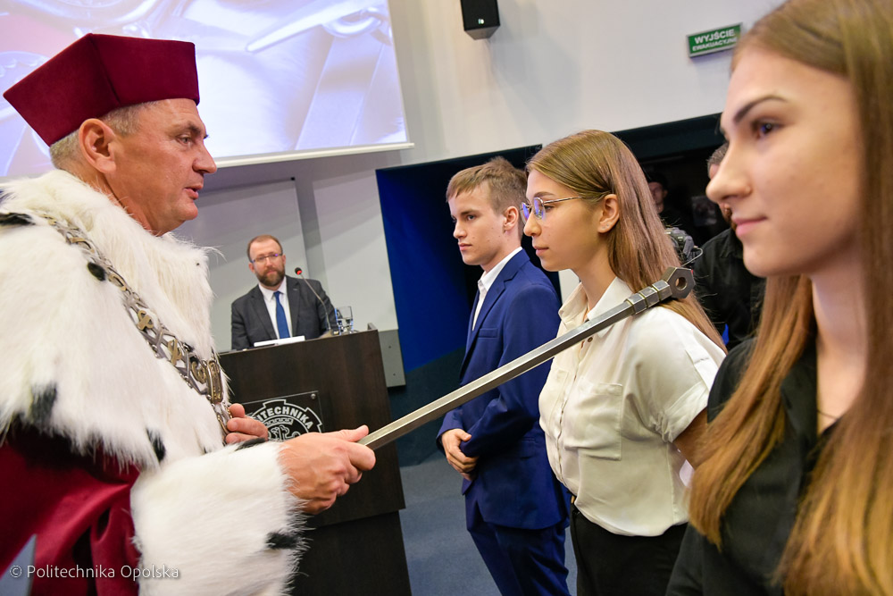 Rector during the inauguration of the academic year