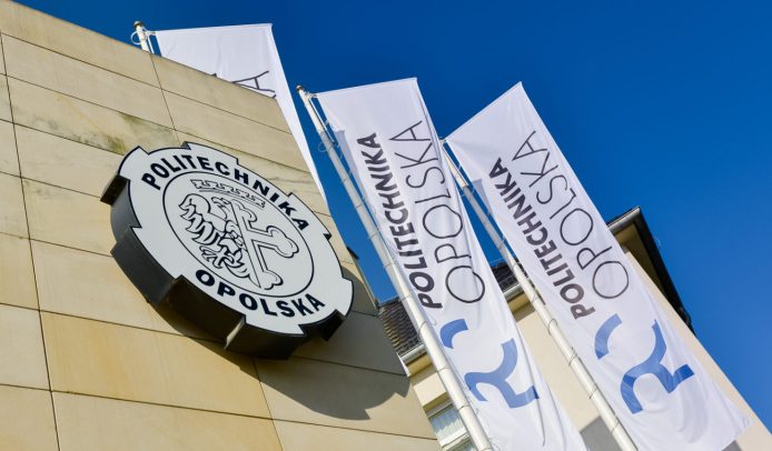 university gate at the II campus