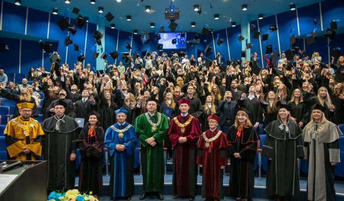 graduation ceremony at the Opole University of Technology